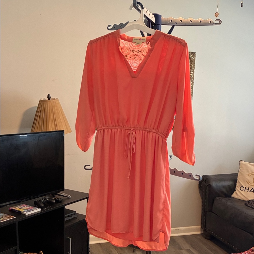 Wishful Park Coral Dress